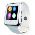 DZ02 1,22 pulgadas SmartWatch teléfono MTK6261 del ritmo cardíaco prueba
