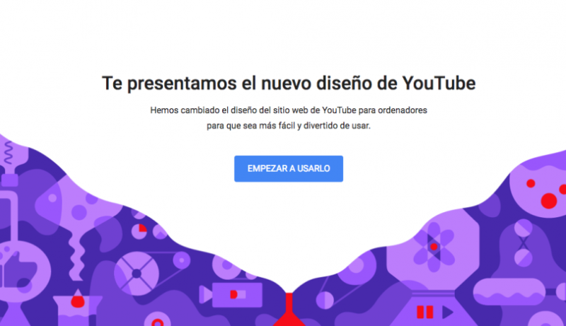 Te Decimos Como Activar El Nuevo Diseño De YouTube - Tecnología ...