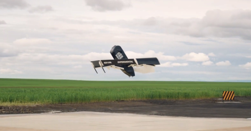 Amazon ha rebelado futurista helicóptero-dron híbrido para entregas