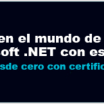 Inicia en el mundo de Microsoft .NET con estos cursos